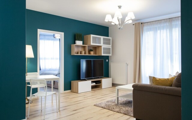 Апартаменты Mokotów Premium Apartment with Terrace Варшава комната для гостей