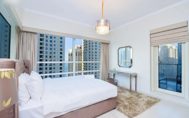 2B Apt With Waterfront View JBR