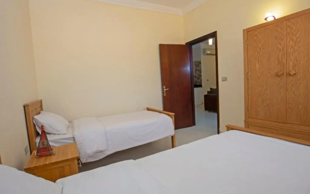 Two bedroom apartment with pool Nour Plaza F31