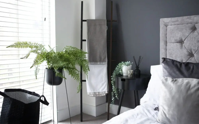 Modern city centre apartment  roof garden