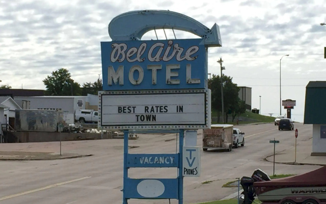 Bel Aire Motel Chamberlain Near Missouri River I 90