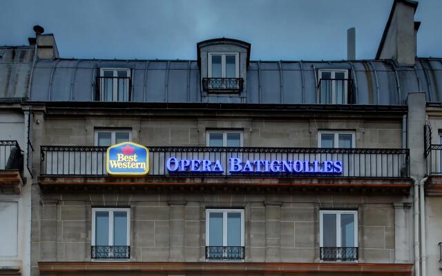 Отель Best Western Plus Opera Batignolles вид на фасад