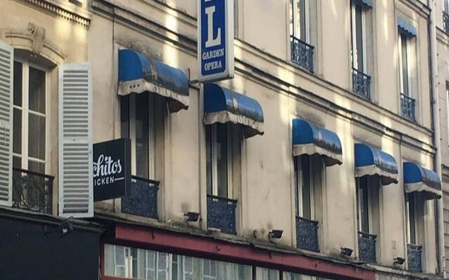 Отель Hôtel Garden Opéra вид на фасад