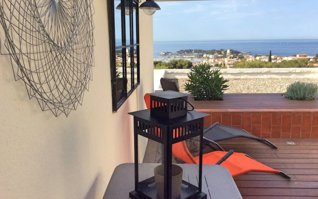Appartement terrasse vue mer 180 degres