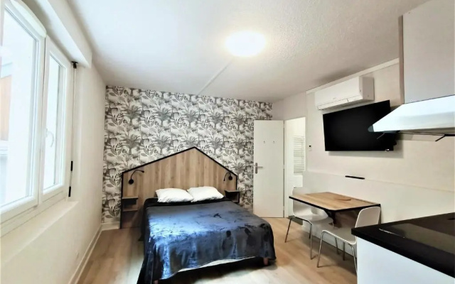 Studio Aix-les-Bains, 1 pièce, 2 personnes - FR-1-555-50