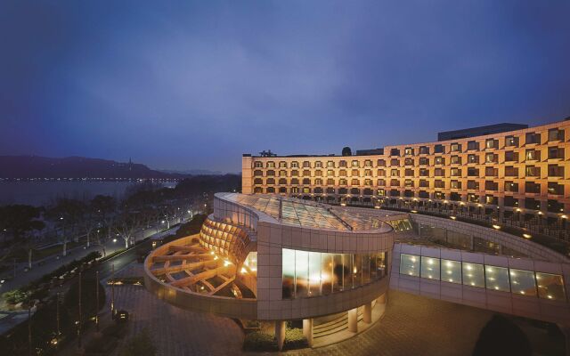 Отель Grand Hyatt Hangzhou вид на фасад