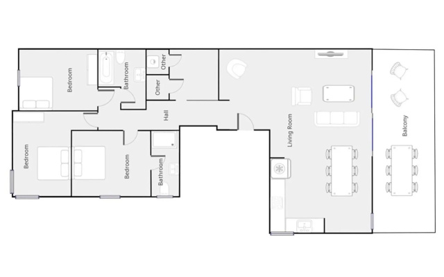 Pleasant 3BR Penthouse in Shenkin by HolyGuest