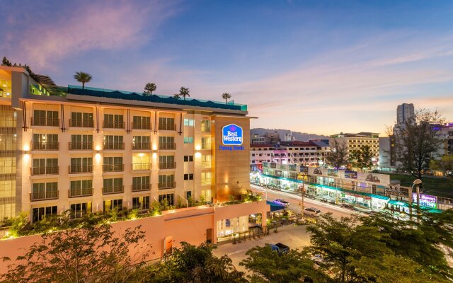 Отель Best Western Patong Beach Пхукет вид на фасад