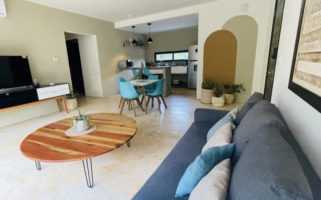 Family Apartment in Beautiful Residential Complex in Holbox
