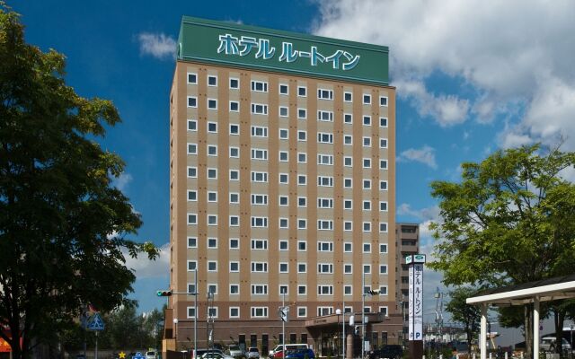 Отель Route-Inn Tomakomai Ekimae Япония, Томакомай - отзывы, цены и фото номеров - забронировать отель Route-Inn Tomakomai Ekimae онлайн вид на фасад