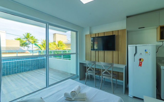 Ocean Blue #02 - Studio With Pool by Carpediem