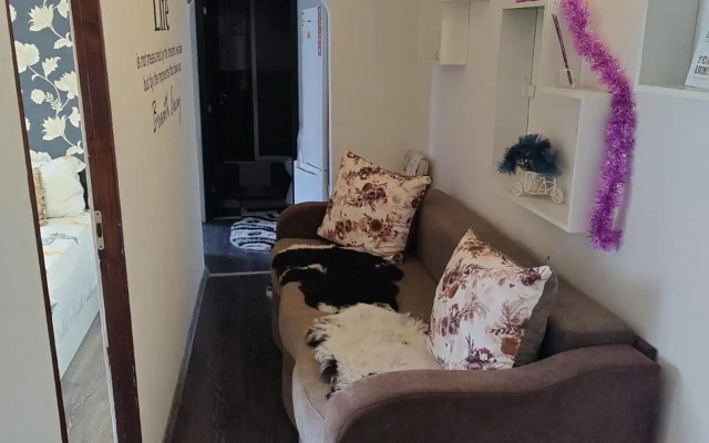 white black apartment