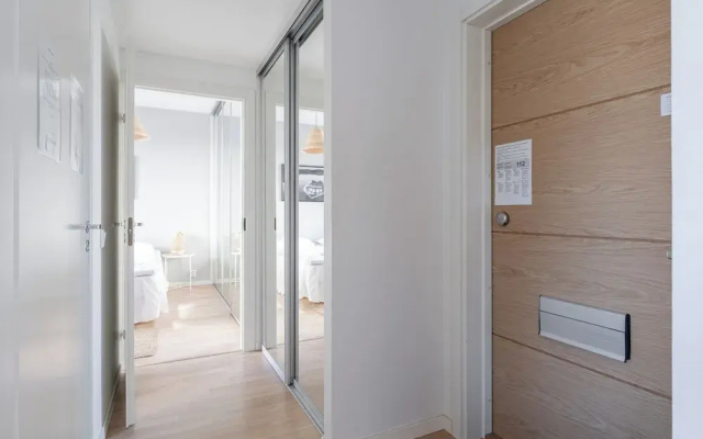 New 1BR Home with Balcony next to Railway Station