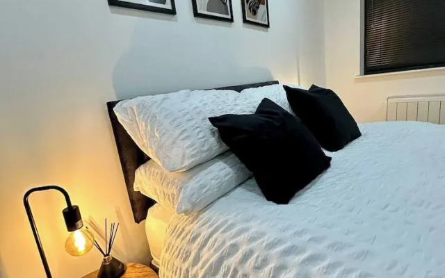 Luxury 1-bedroom Cozy Apartment in Leicester City Centre