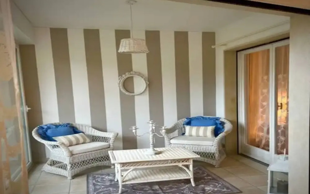 Garden View Apartment in Sanremo With Veranda