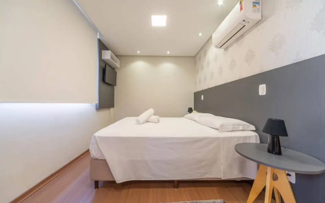Apto de 2 Quartos Acomoda 6 Pessoas