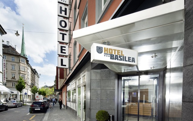 Hotel Basilea Zurich Цюрих вид на фасад