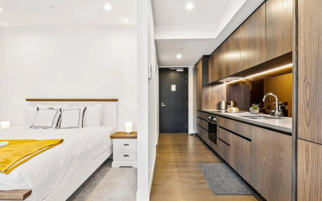 Wonderful Wynyard Quarter studio by Zodiak Stays