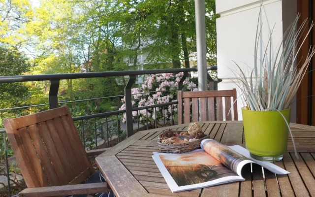 Kaiservillen Heringsdorf - Appartement mit 1 Schlafzimmer und Terrasse D101