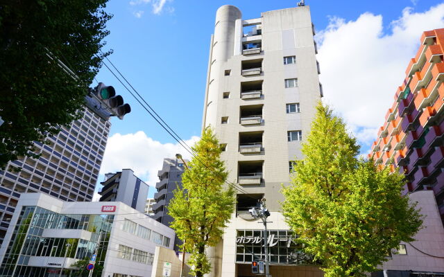 Отель Route-Inn Hakata Eki Minami Япония, Хаката - отзывы, цены и фото номеров - забронировать отель Route-Inn Hakata Eki Minami онлайн вид на фасад