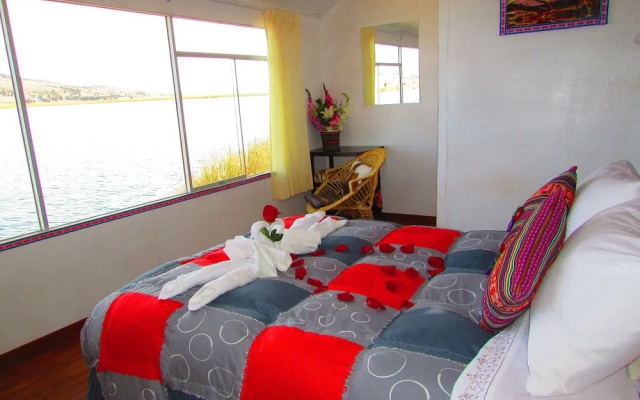 Uros Floating Home Titicaca