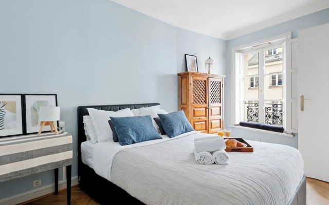 Chic 1BR Near Opéra & Louvre