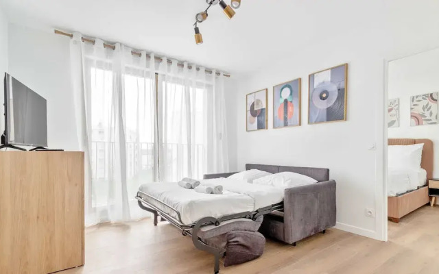 Pleasant apt With Balcony -6p-proche Disney/paris