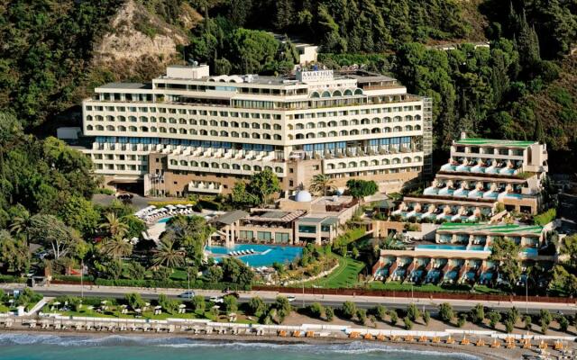 Amathus Beach Hotel Rhodes вид на фасад