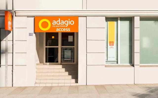 Отель Aparthotel Adagio access Nice Magnan вид на фасад