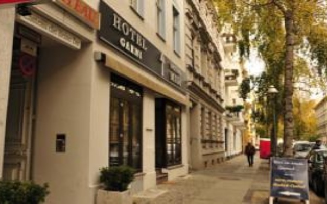 Hotel Haubach Берлин вид на фасад