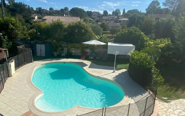 Studio Climatise Avec Piscine Et Jardin