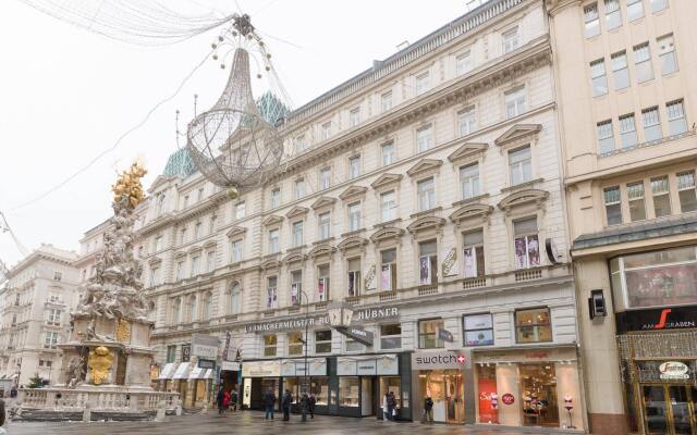 Апартаменты Vienna Prestige Apartments Graben Вена вид на фасад