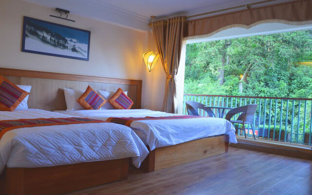 Отель Sapa Panorama Hotel Вьетнам, Шапа - отзывы, цены и фото номеров - забронировать отель Sapa Panorama Hotel онлайн вид на фасад