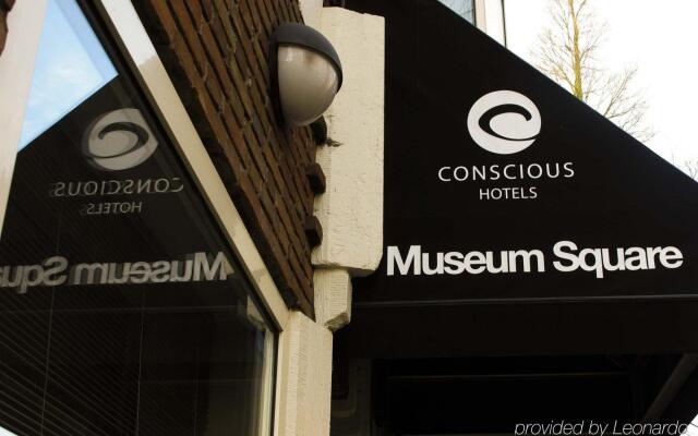 Отель Conscious Hotel Museum Square Нидерланды, Амстердам - 10 отзывов об отеле, цены и фото номеров - забронировать отель Conscious Hotel Museum Square онлайн вид на фасад