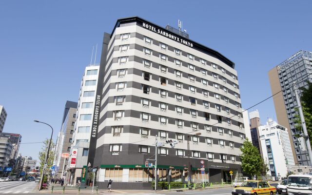 Hotel Sardonyx Tokyo вид на фасад