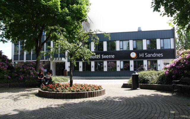 Отель Sandnes Vandrerhjem вид на фасад