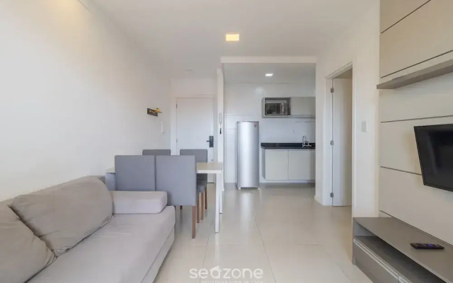 IAPs Apto 140m da praia Floripa