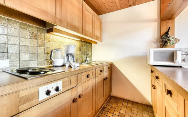 Retrowohnung mit Bergpanorama