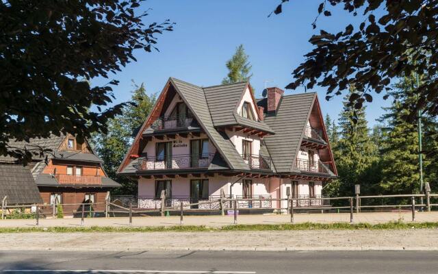 Hotel Willa Malinka Закопане вид на фасад