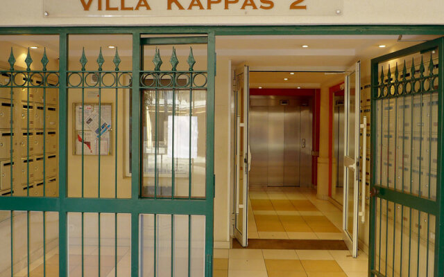 Отель Villa Kappas Ницца вид на фасад