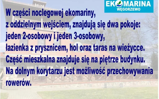 Ekomarina - Pokój noclegowy 2