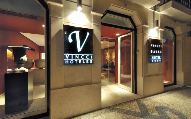 Отель Vincci Baixa вид на фасад