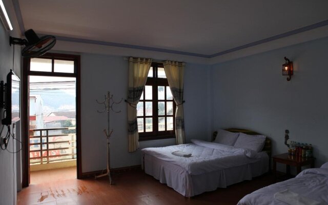 Huy Hoang Hostel Шапа комната для гостей