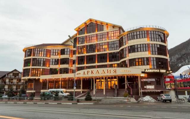Arcadia Hotel вид на фасад