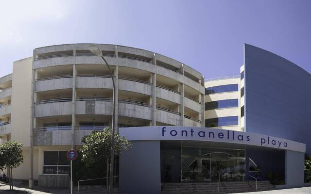 Отель Aparthotel Fontanellas Playa Испания, Плайя-де-Пальма - 2 отзыва об отеле, цены и фото номеров - забронировать отель Aparthotel Fontanellas Playa онлайн вид на фасад