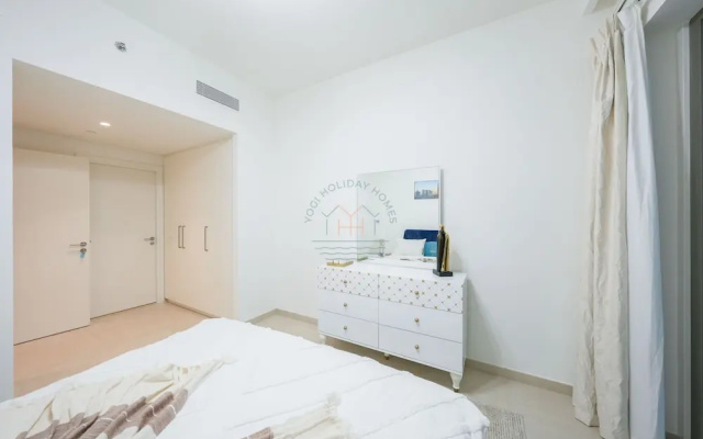 Yogi - Modern 2BR Apartment with Stunning Dubai Fountain