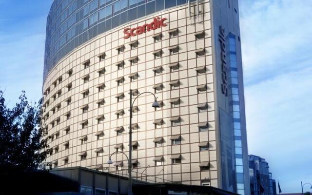 Отель Scandic Opalen Гётеборг вид на фасад