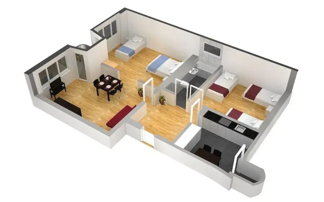 Zh Kreuzplatz I Hitrental Apartment