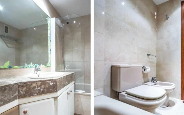 Comfortable 4 rooms 2Bath w balcony