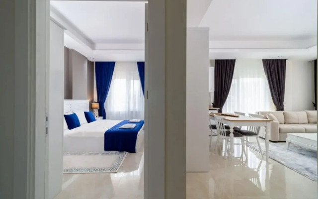 Modern Flat with Shared Closed Pool in Alanya